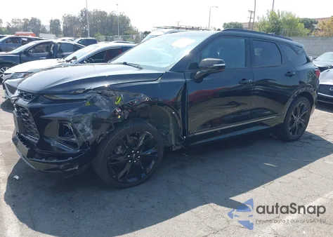2021 Chevrolet Blazer Fwd Rs from USA, damaged, VIN 3GNKBERS8MS534907